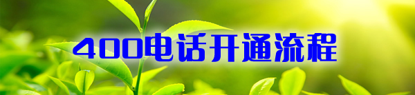 400电话如何办理？